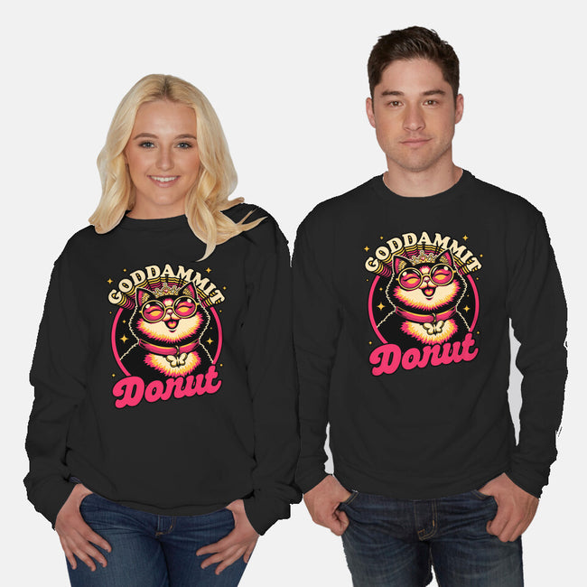 Dungeon Cat Princess Quote-Unisex-Crew Neck-Sweatshirt-Studio Mootant