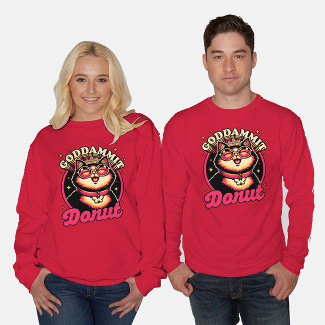 Dungeon Cat Princess Quote-Unisex-Crew Neck-Sweatshirt-Studio Mootant