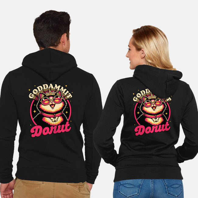 Dungeon Cat Princess Quote-Unisex-Zip-Up-Sweatshirt-Studio Mootant