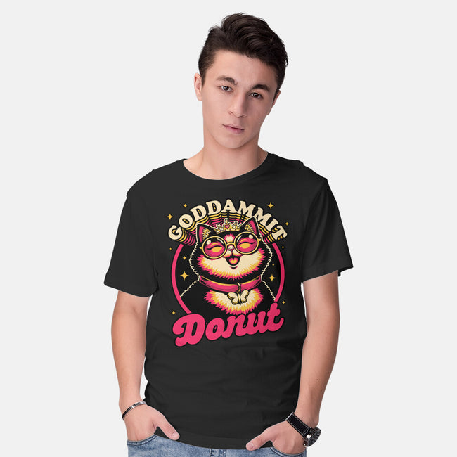 Dungeon Cat Princess Quote-Mens-Basic-Tee-Studio Mootant