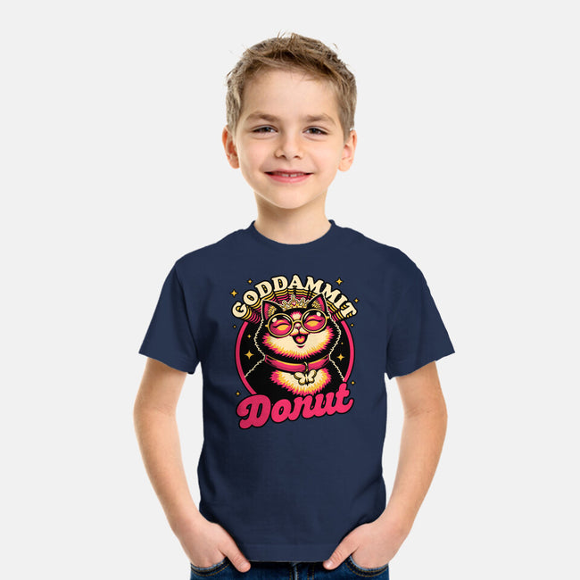 Dungeon Cat Princess Quote-Youth-Basic-Tee-Studio Mootant
