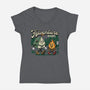 Adventure Buddies-Womens-V-Neck-Tee-OPIPPI