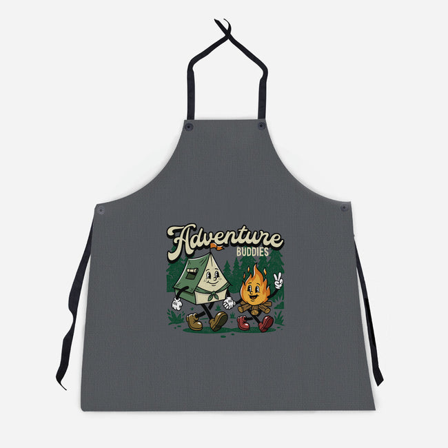Adventure Buddies-Unisex-Kitchen-Apron-OPIPPI