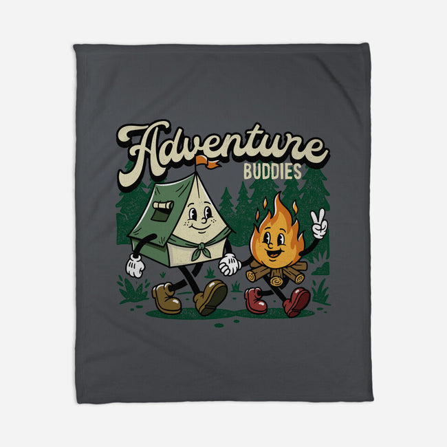 Adventure Buddies-None-Fleece-Blanket-OPIPPI