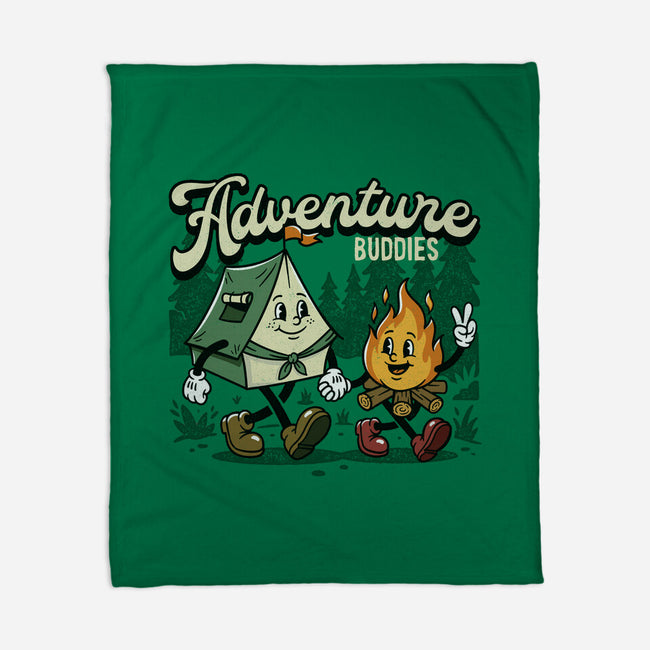 Adventure Buddies-None-Fleece-Blanket-OPIPPI