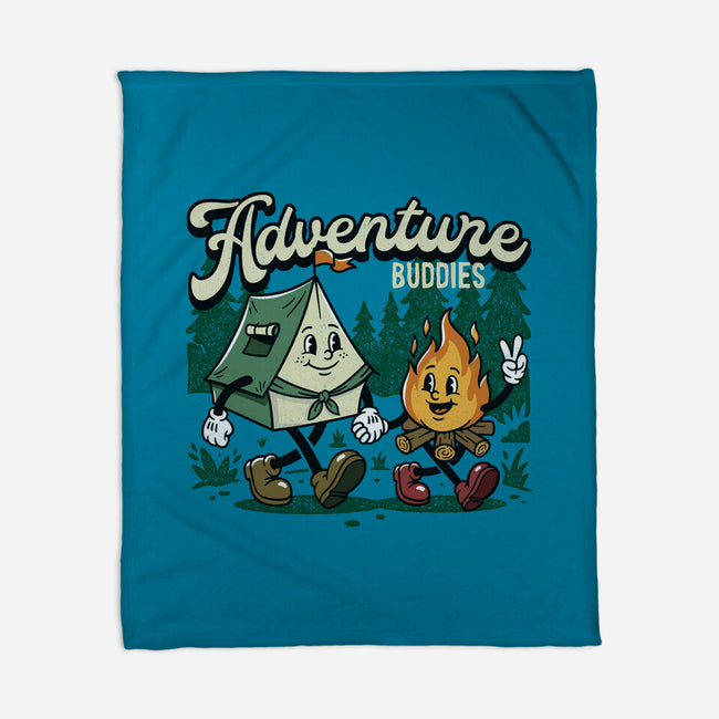 Adventure Buddies-None-Fleece-Blanket-OPIPPI