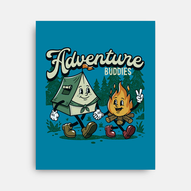 Adventure Buddies-None-Stretched-Canvas-OPIPPI