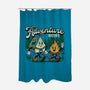 Adventure Buddies-None-Polyester-Shower Curtain-OPIPPI