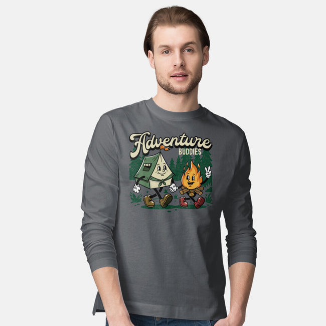 Adventure Buddies-Mens-Long Sleeved-Tee-OPIPPI