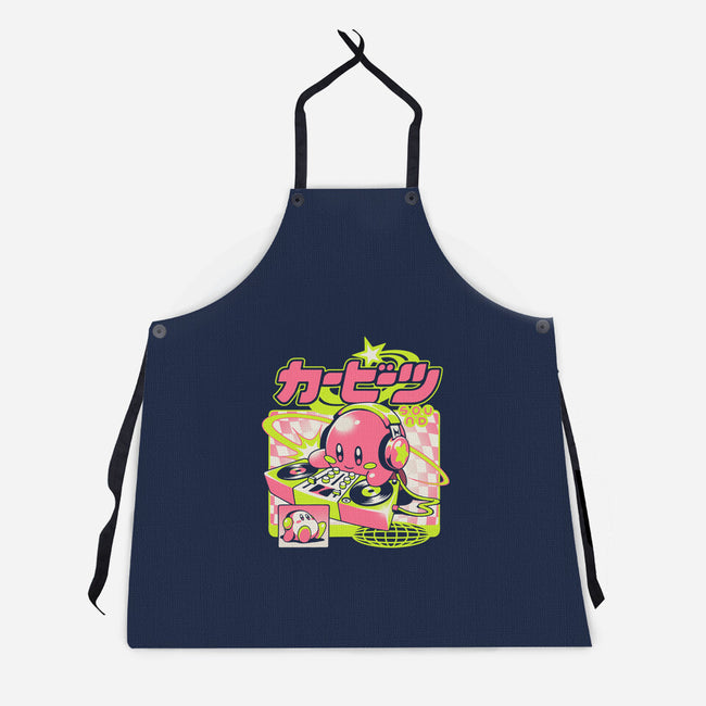 Cute Beats-Unisex-Kitchen-Apron-ilustrata