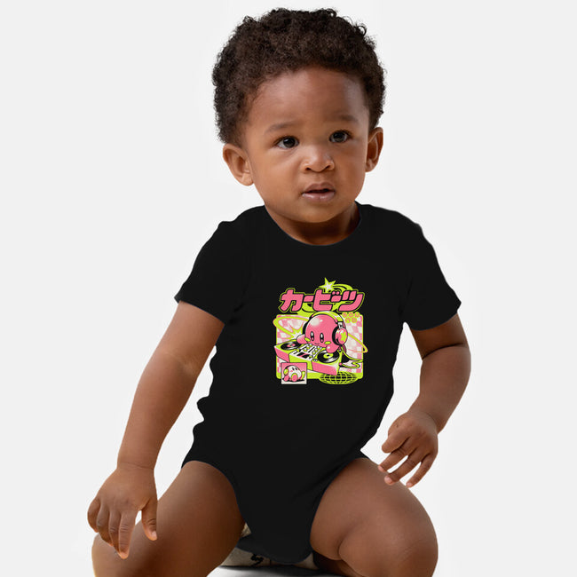 Cute Beats-Baby-Basic-Onesie-ilustrata