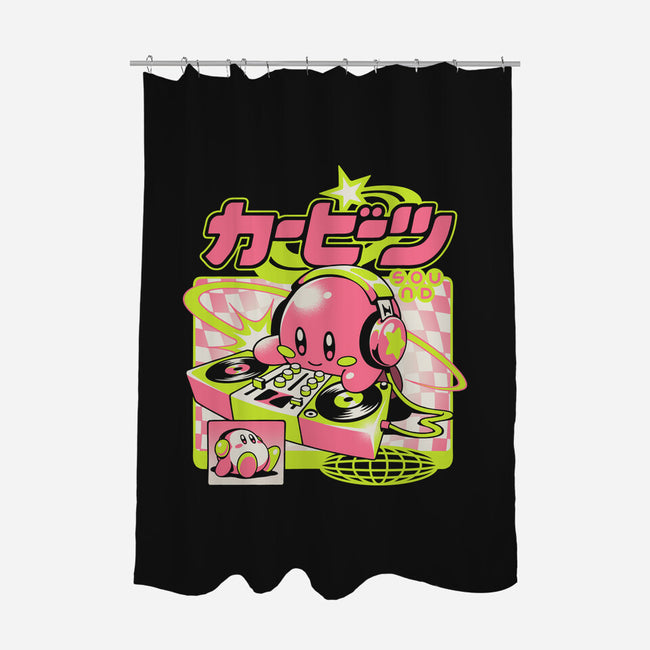 Cute Beats-None-Polyester-Shower Curtain-ilustrata