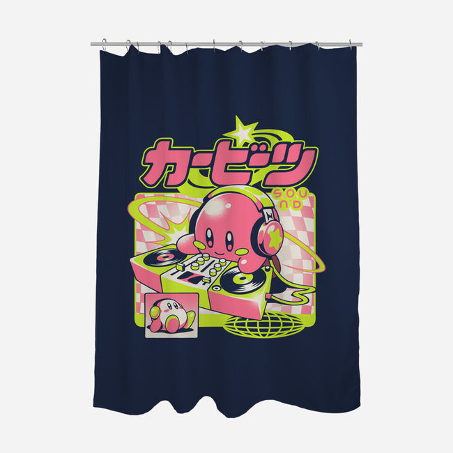 Cute Beats-None-Polyester-Shower Curtain-ilustrata