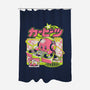 Cute Beats-None-Polyester-Shower Curtain-ilustrata