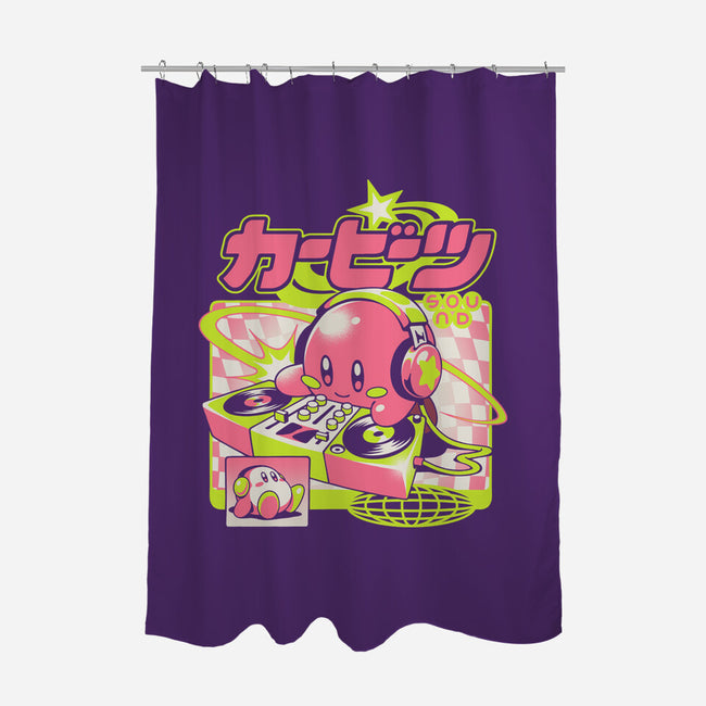 Cute Beats-None-Polyester-Shower Curtain-ilustrata