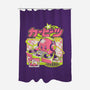 Cute Beats-None-Polyester-Shower Curtain-ilustrata