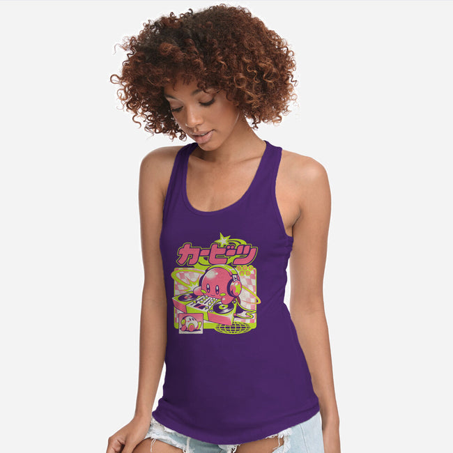Cute Beats-Womens-Racerback-Tank-ilustrata