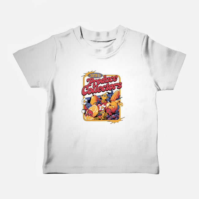 Tiny Collectors-Baby-Basic-Tee-ilustrata
