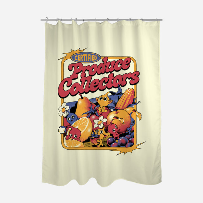 Tiny Collectors-None-Polyester-Shower Curtain-ilustrata