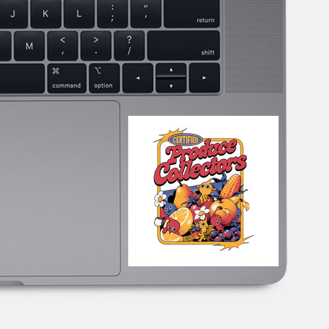 Tiny Collectors-None-Glossy-Sticker-ilustrata