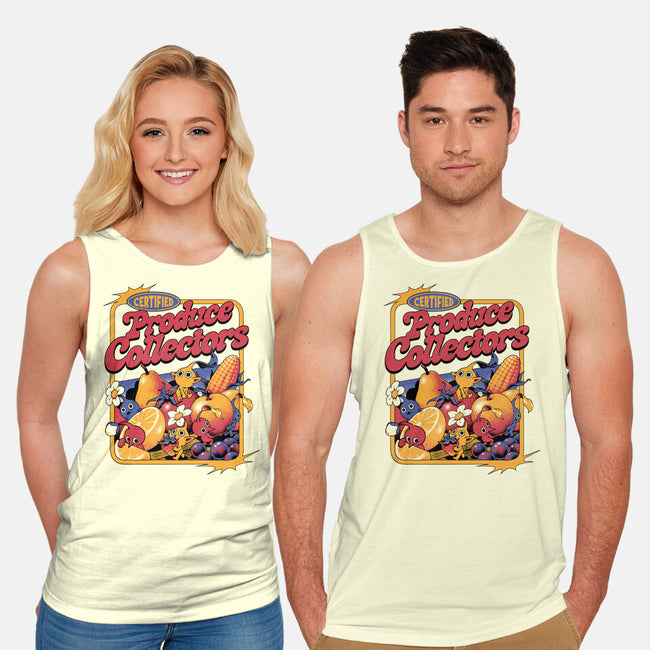 Tiny Collectors-Unisex-Basic-Tank-ilustrata