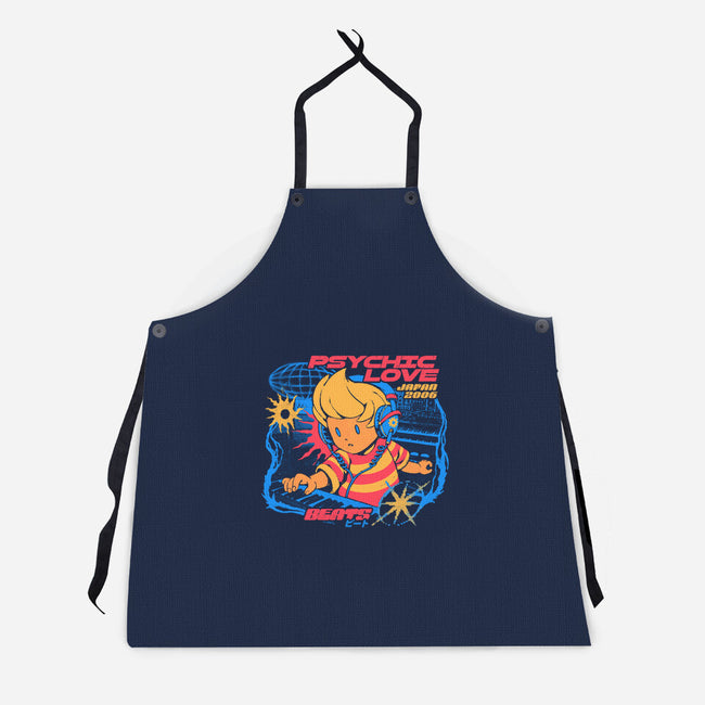 Psychic Love Beats-Unisex-Kitchen-Apron-ilustrata
