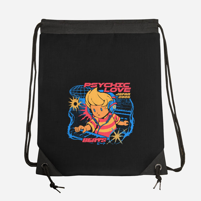 Psychic Love Beats-None-Drawstring-Bag-ilustrata