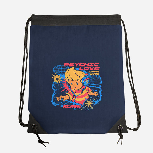 Psychic Love Beats-None-Drawstring-Bag-ilustrata