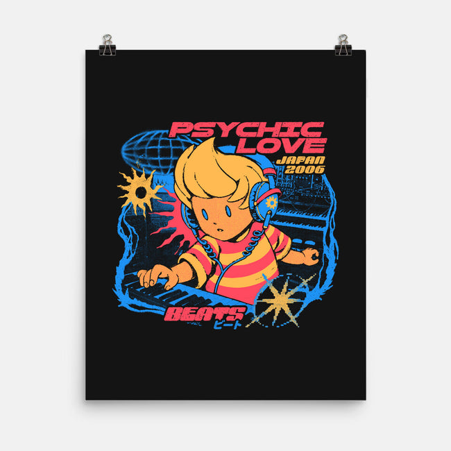 Psychic Love Beats-None-Matte-Poster-ilustrata