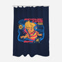 Psychic Love Beats-None-Polyester-Shower Curtain-ilustrata