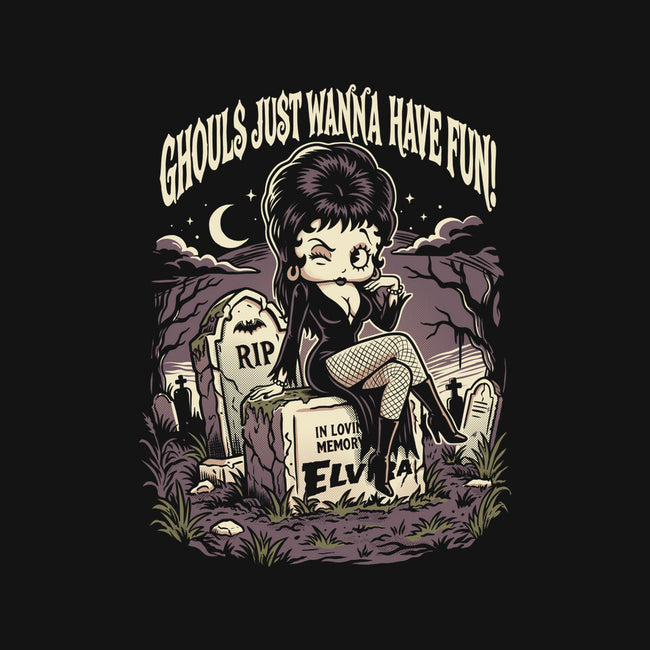 Pinup Ghoul-Mens-Basic-Tee-P1yu5h
