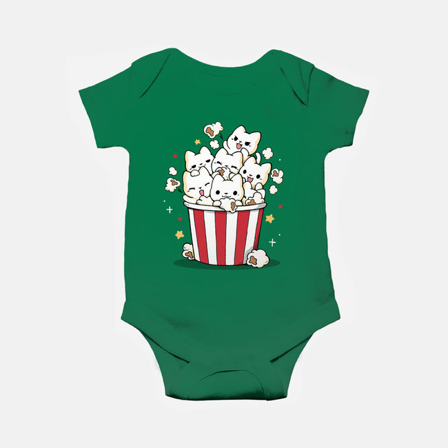 Pop Cat-Baby-Basic-Onesie-Vallina84