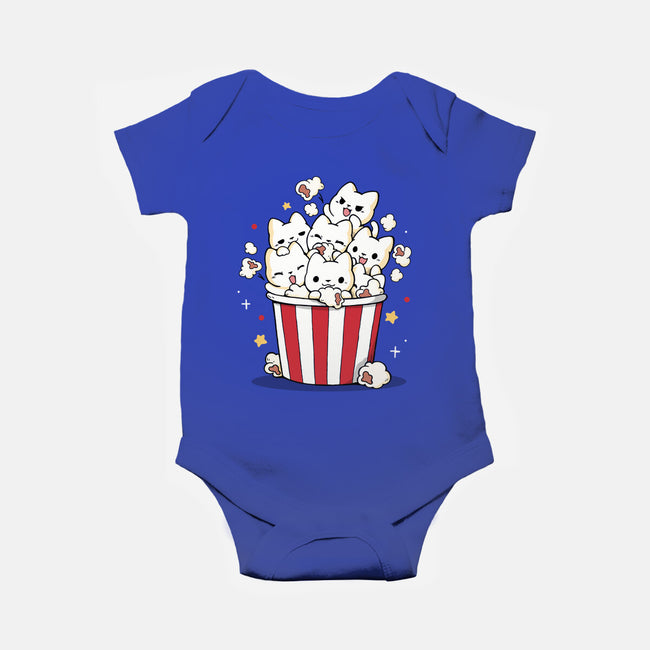Pop Cat-Baby-Basic-Onesie-Vallina84