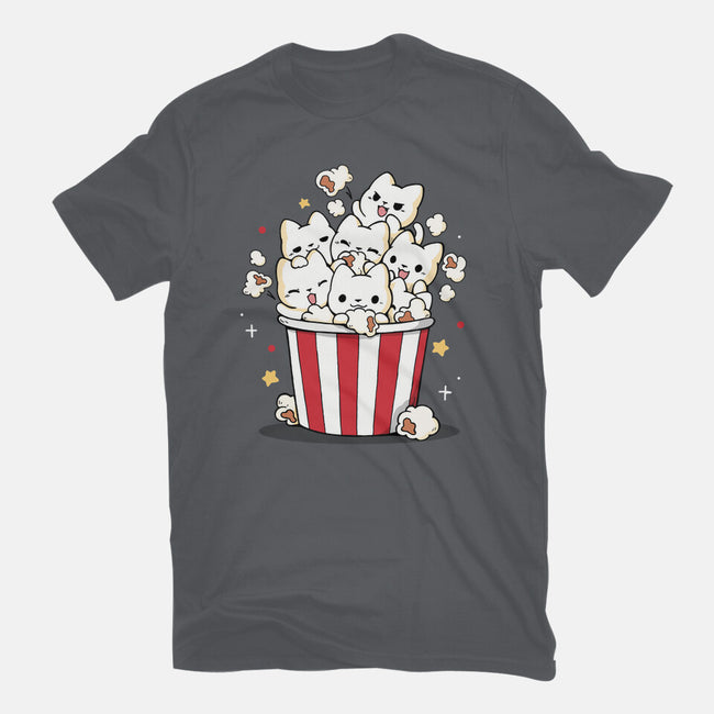 Pop Cat-Unisex-Basic-Tee-Vallina84