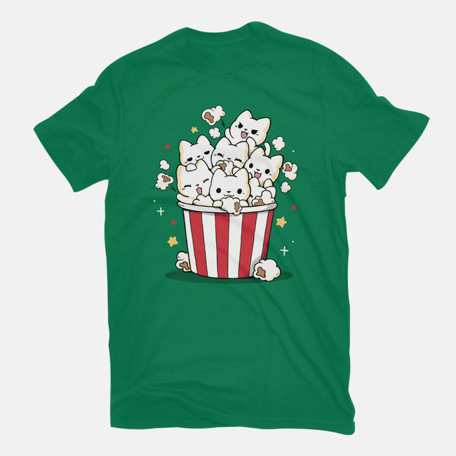 Pop Cat-Womens-Basic-Tee-Vallina84