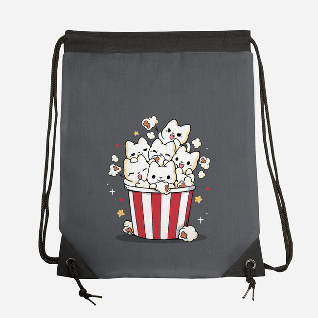 Pop Cat-None-Drawstring-Bag-Vallina84
