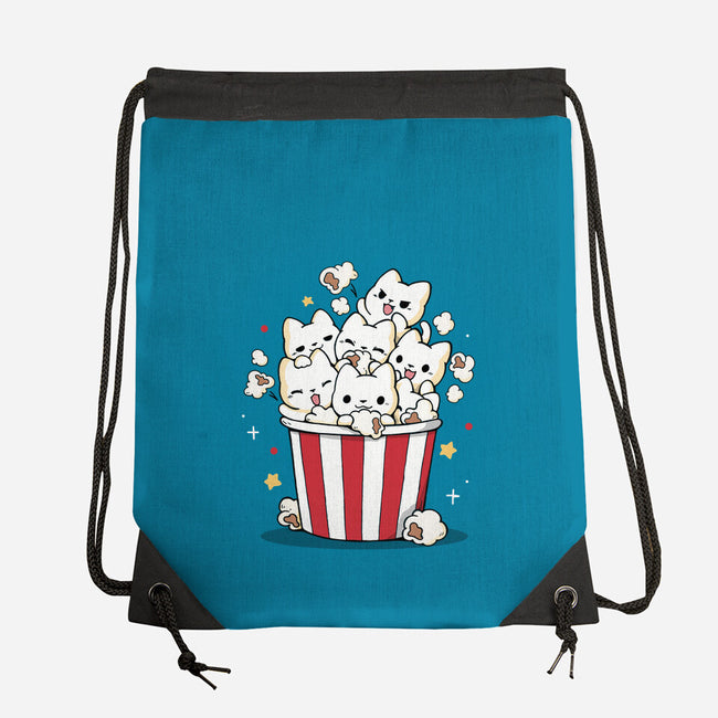 Pop Cat-None-Drawstring-Bag-Vallina84