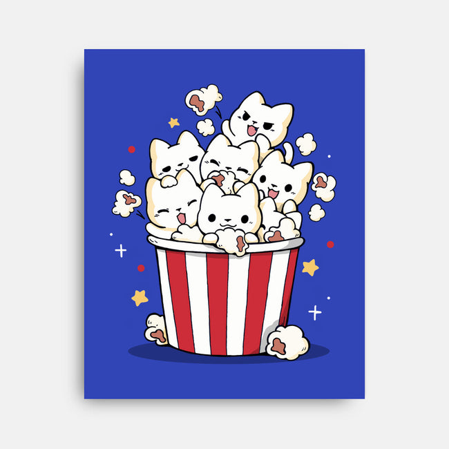 Pop Cat-None-Stretched-Canvas-Vallina84