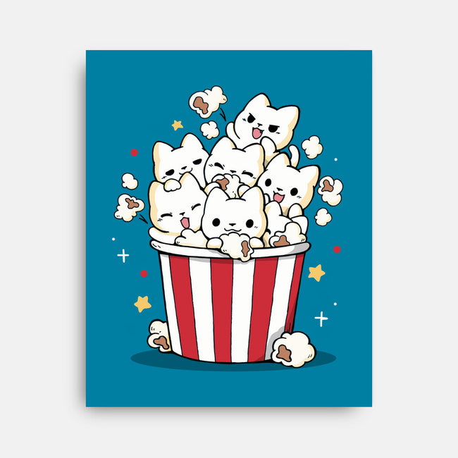 Pop Cat-None-Stretched-Canvas-Vallina84