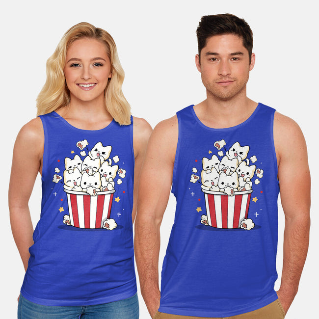 Pop Cat-Unisex-Basic-Tank-Vallina84
