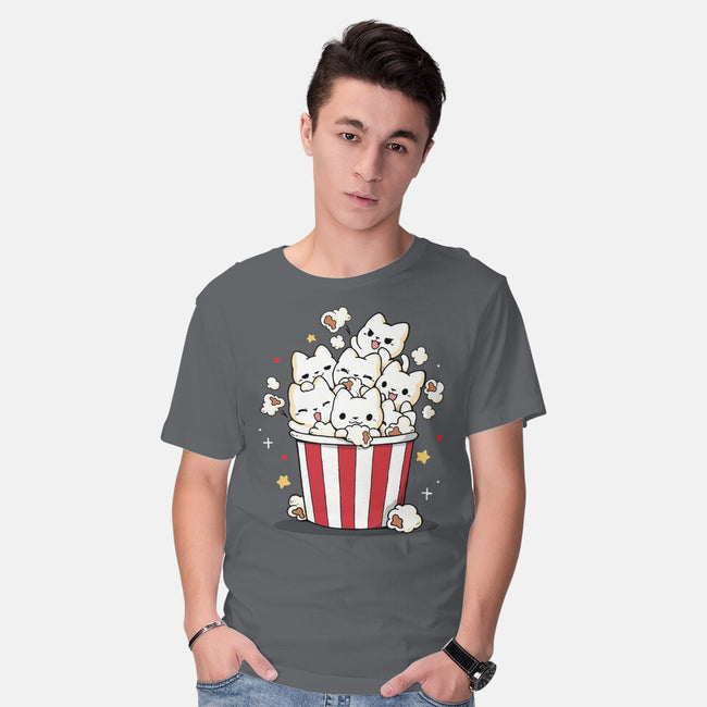 Pop Cat-Mens-Basic-Tee-Vallina84