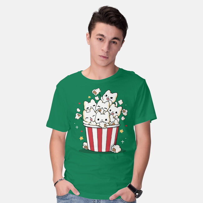 Pop Cat-Mens-Basic-Tee-Vallina84