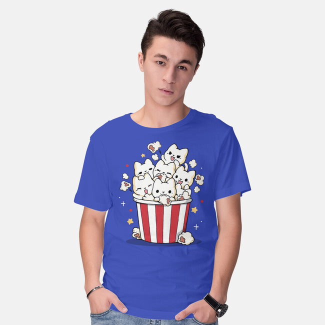 Pop Cat-Mens-Basic-Tee-Vallina84