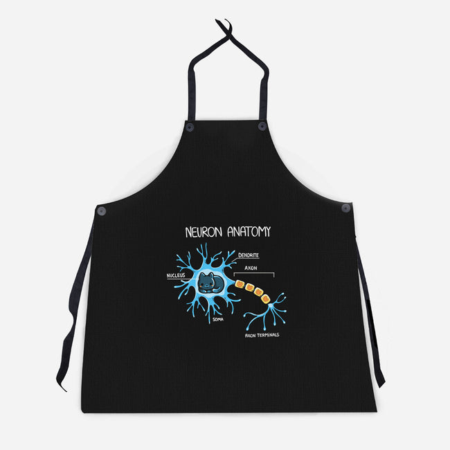 Neuron Cat-Unisex-Kitchen-Apron-Vallina84