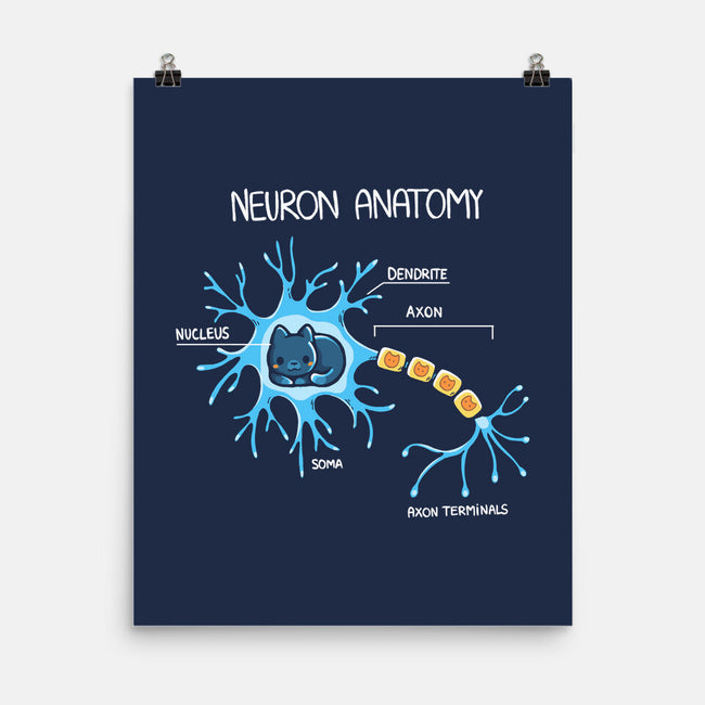 Neuron Cat-None-Matte-Poster-Vallina84