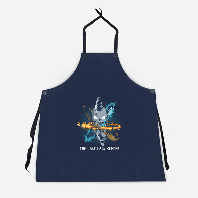 The Last Cat Bender-Unisex-Kitchen-Apron-Vallina84