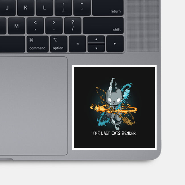 The Last Cat Bender-None-Glossy-Sticker-Vallina84