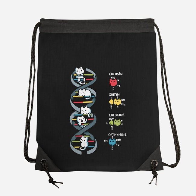 Dna Kitten-None-Drawstring-Bag-Vallina84