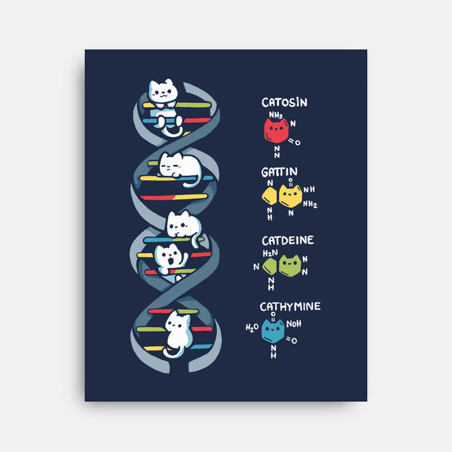 Dna Kitten-None-Stretched-Canvas-Vallina84