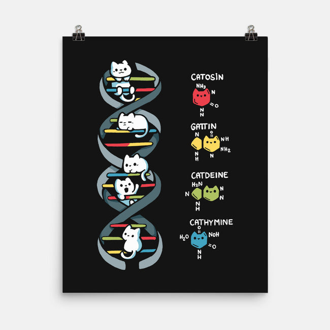 Dna Kitten-None-Matte-Poster-Vallina84